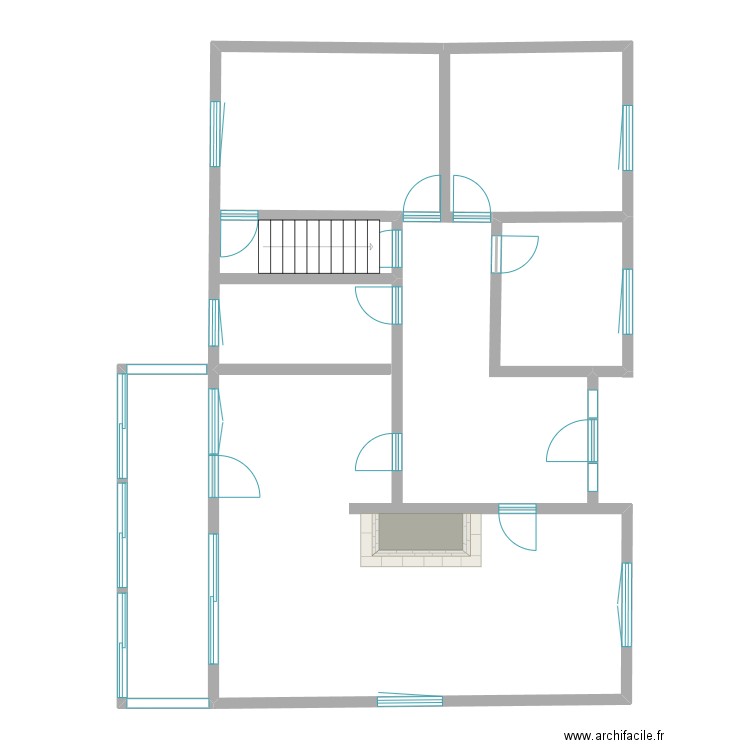 rénovation Quentin et Marie. Plan de 0 pièce et 0 m2