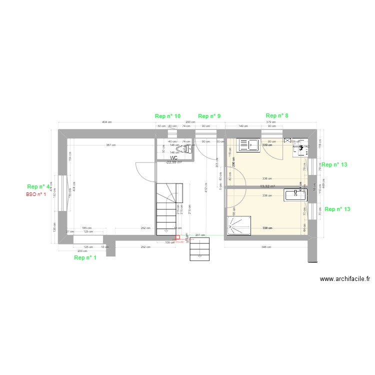 partienord/tyboisJouan. Plan de 0 pièce et 0 m2