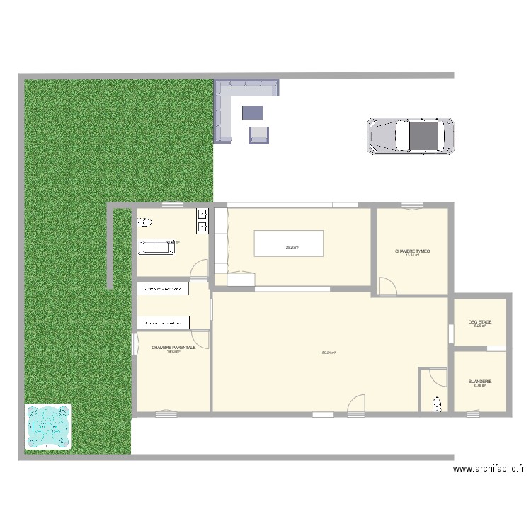 batiment 2. Plan de 0 pièce et 0 m2