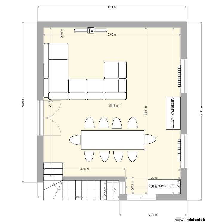 SAM HOUDAIN. Plan de 0 pièce et 0 m2