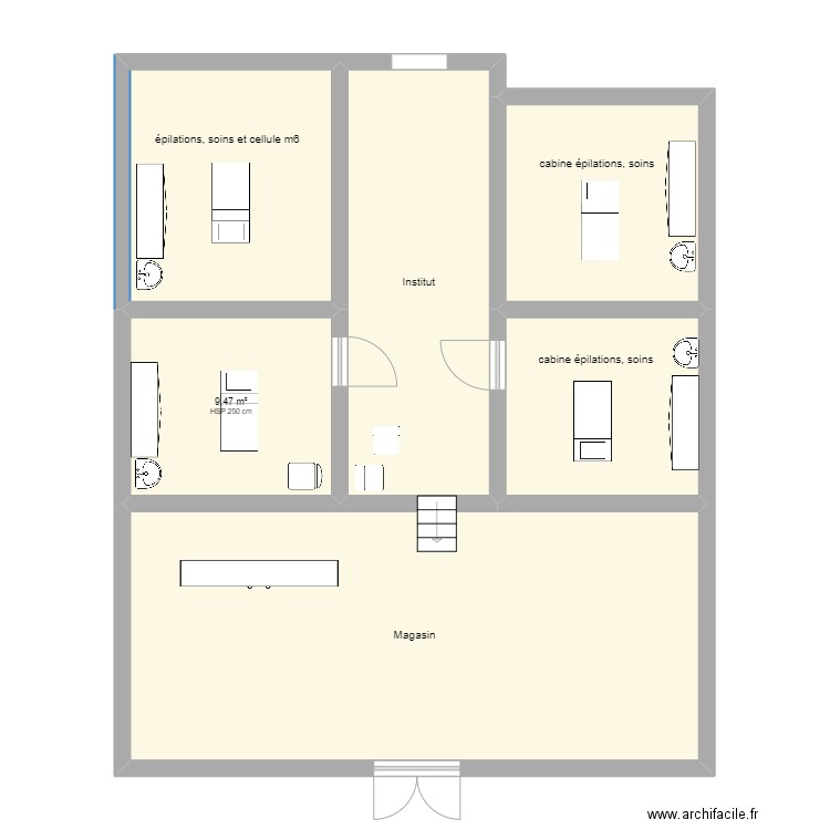 plan institutm. Plan de 0 pièce et 0 m2