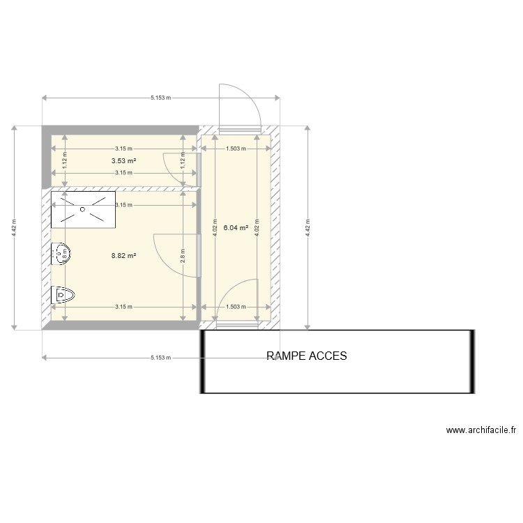 TALAMONI. Plan de 0 pièce et 0 m2