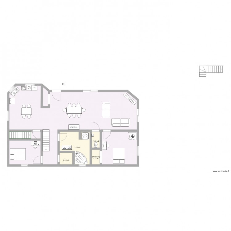 maison Roncey. Plan de 0 pièce et 0 m2