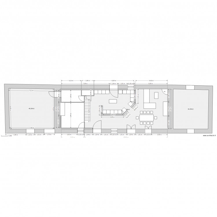 Maison. Plan de 0 pièce et 0 m2