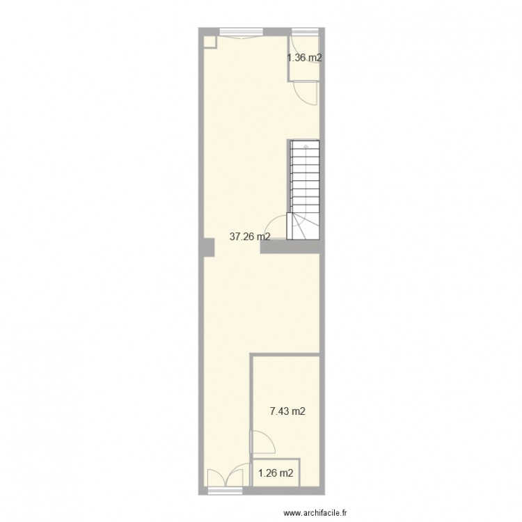 plan masse Rdc. Plan de 0 pièce et 0 m2