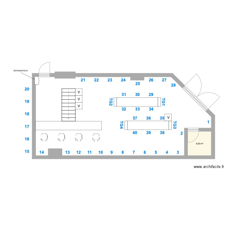 AMS. Plan de 0 pièce et 0 m2