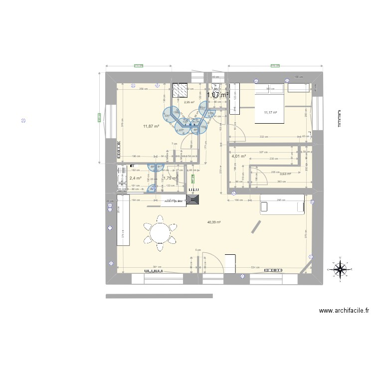 BERGERIE. Plan de 0 pièce et 0 m2