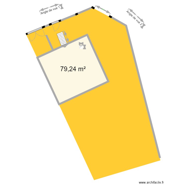 Projet portail. Plan de 0 pièce et 0 m2