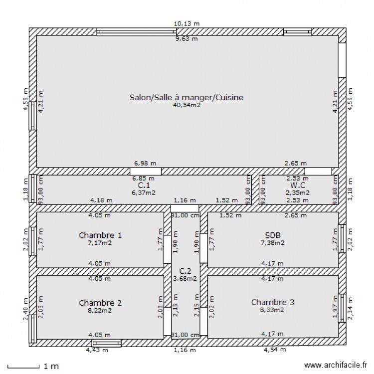 Maison des licornes. Plan de 0 pièce et 0 m2