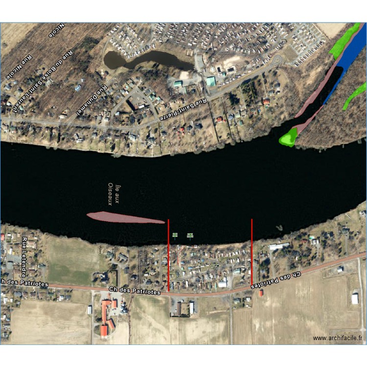 QUAI. Plan de 0 pièce et 0 m2