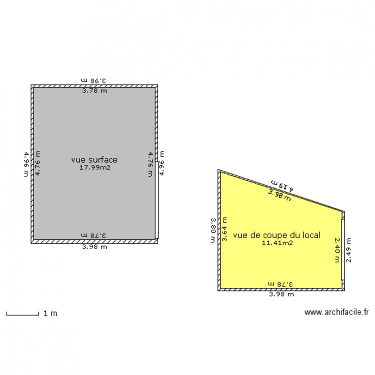 abris cheval. Plan de 0 pièce et 0 m2