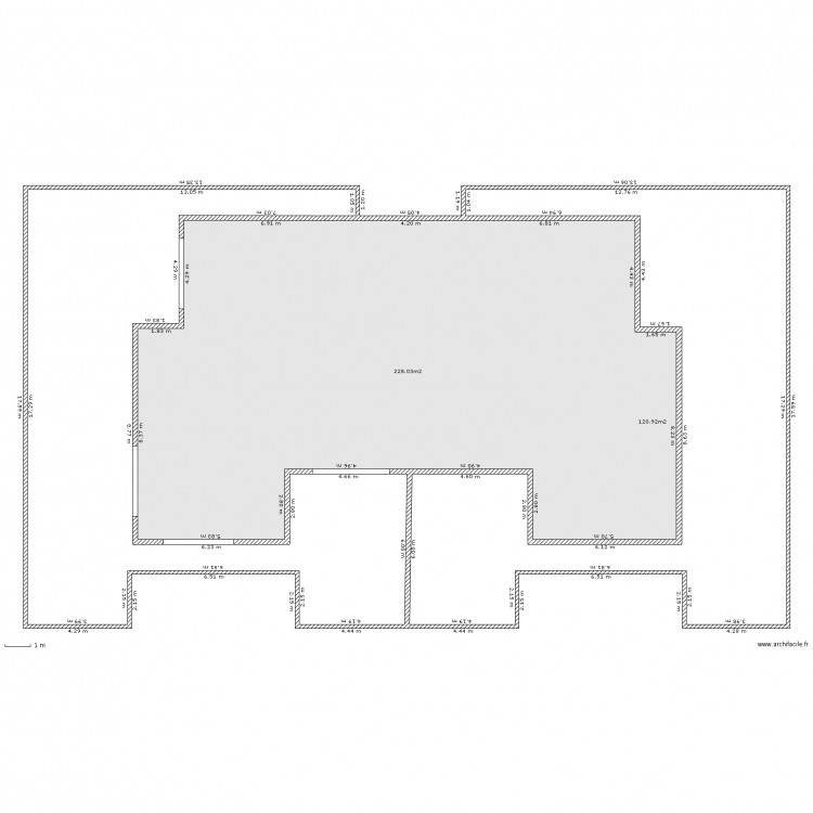 Attique Vulcain. Plan de 0 pièce et 0 m2