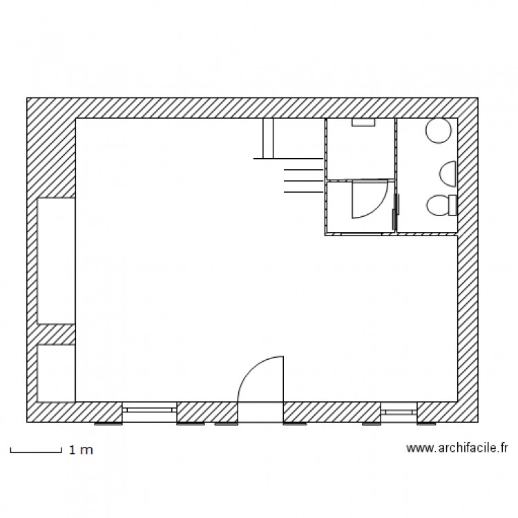 r-d-chaussée hc. Plan de 0 pièce et 0 m2