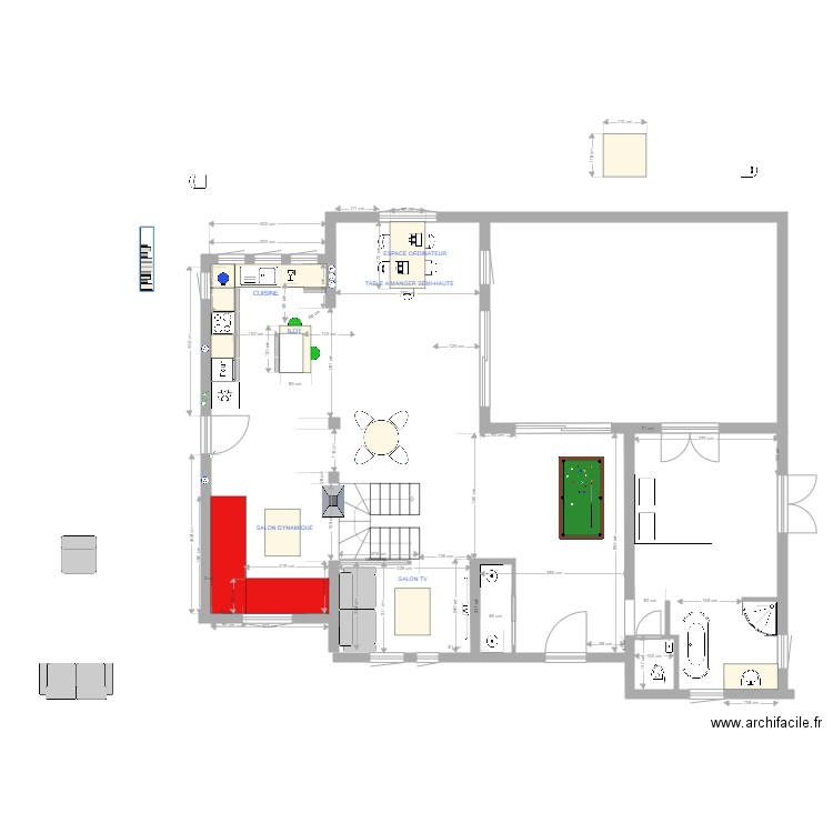 GLOBAL RDC 1 2. Plan de 0 pièce et 0 m2