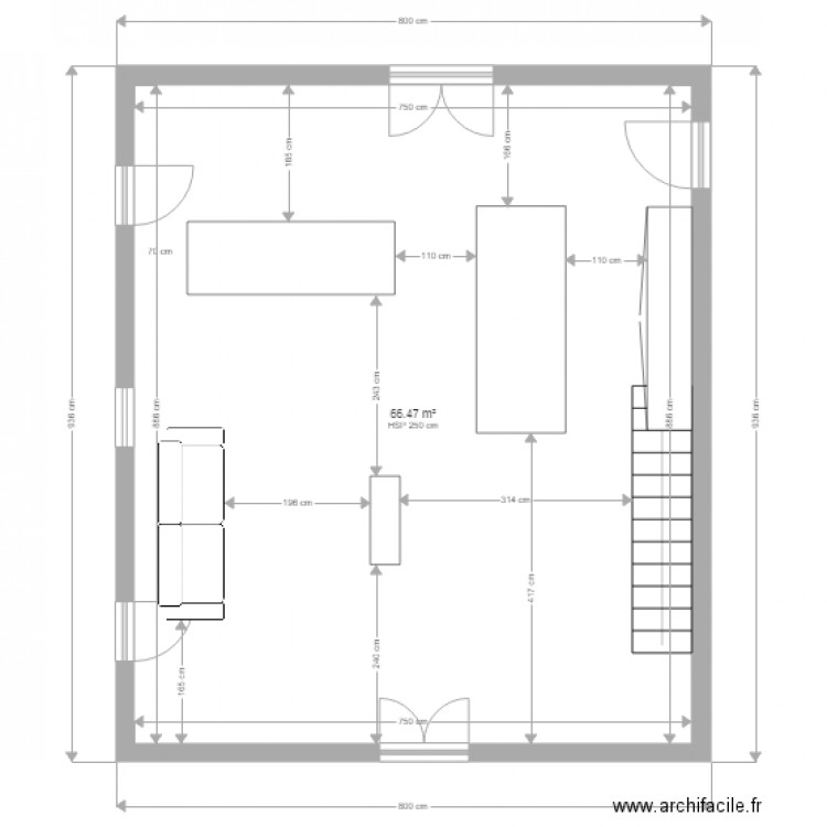 Maison Italie version 2. Plan de 0 pièce et 0 m2