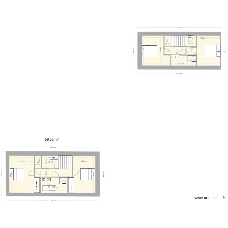 sulvintin city v3. Plan de 7 pièces et 221 m2