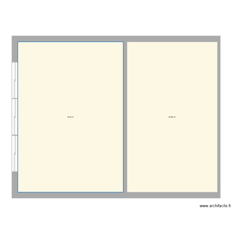 ZxJ. Plan de 0 pièce et 0 m2