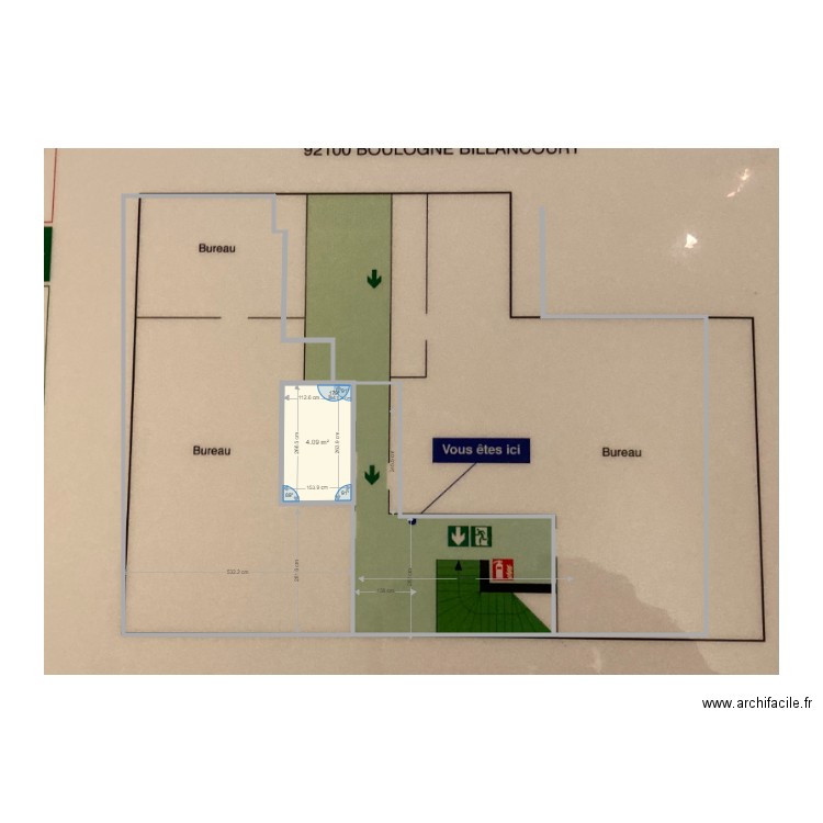 2020 09 SCI FACTO ETAGE 1 . Plan de 0 pièce et 0 m2