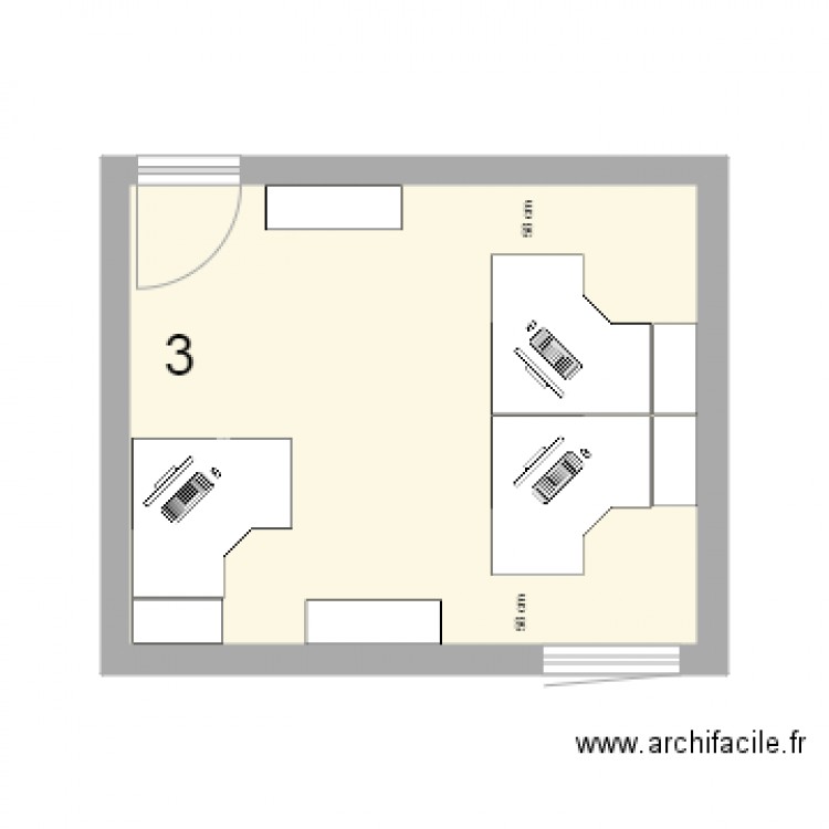 Béthune 3. Plan de 0 pièce et 0 m2