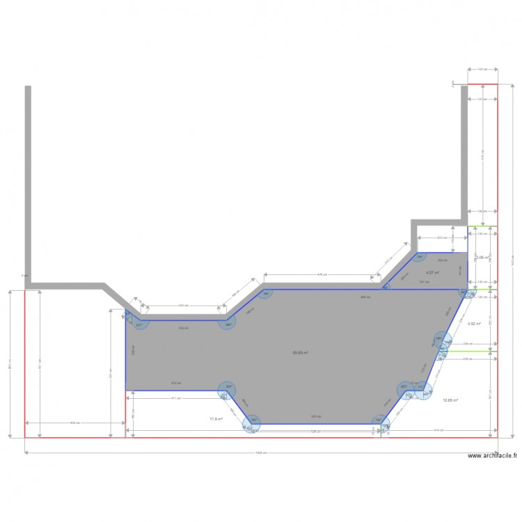 TERRASSE. Plan de 0 pièce et 0 m2