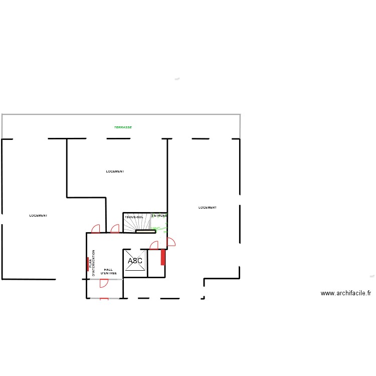 SécuB1rdc. Plan de 0 pièce et 0 m2