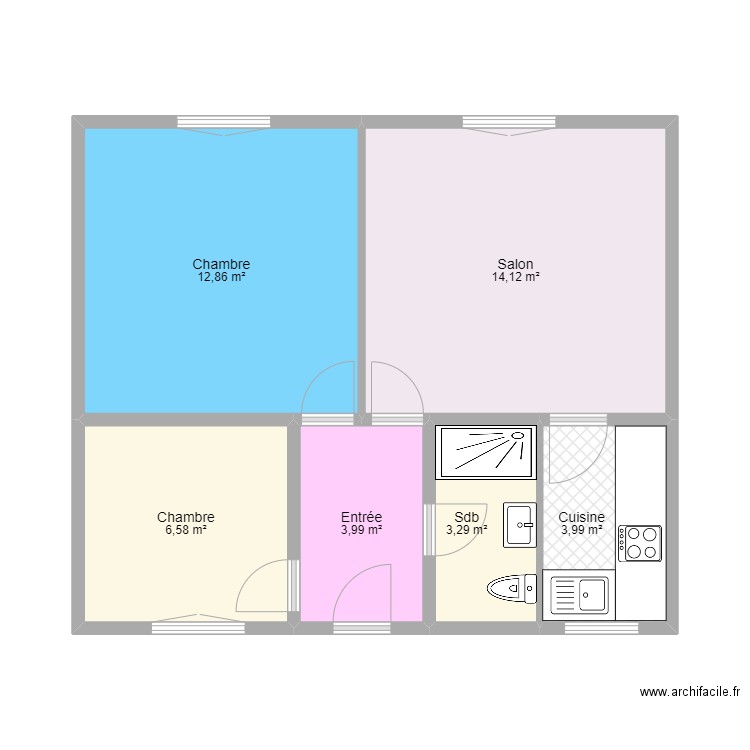 NOISY FUTURE. Plan de 0 pièce et 0 m2