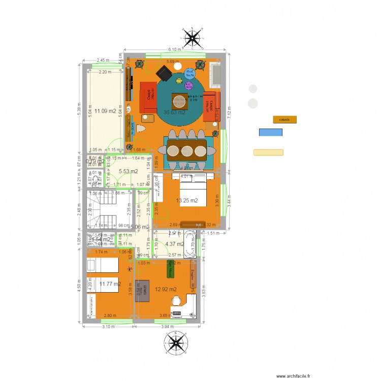 copie. Plan de 0 pièce et 0 m2