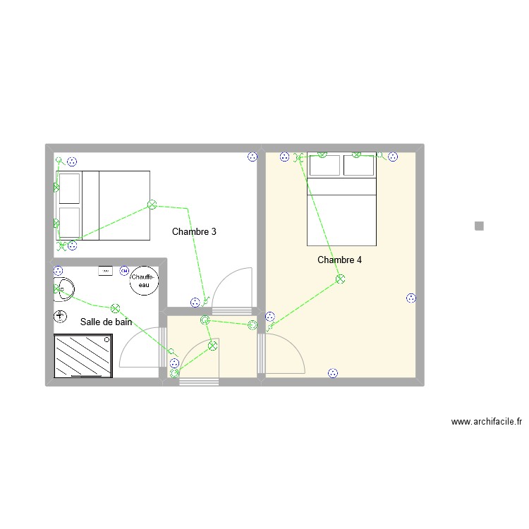 Ormeaux Etage. Plan de 0 pièce et 0 m2