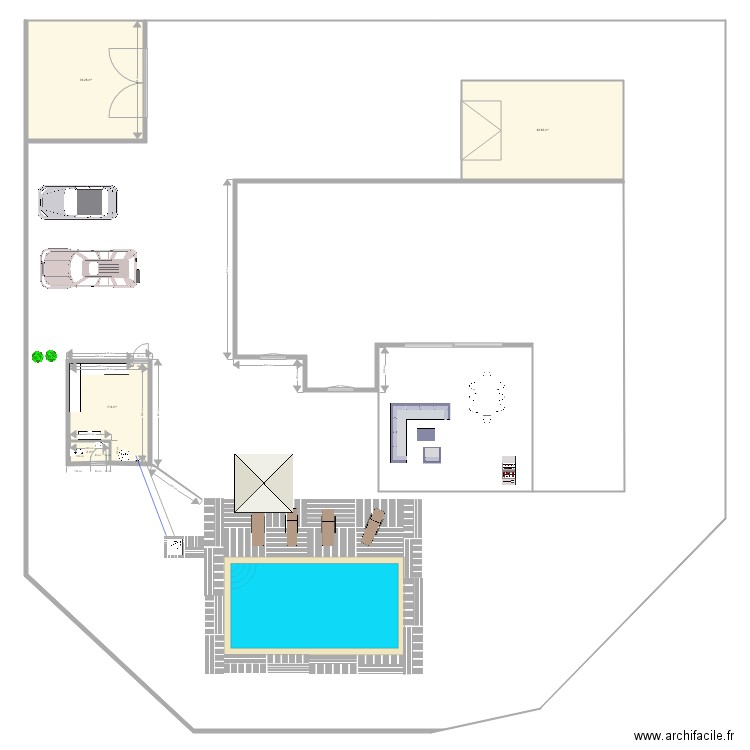 plan local techn. Plan de 0 pièce et 0 m2