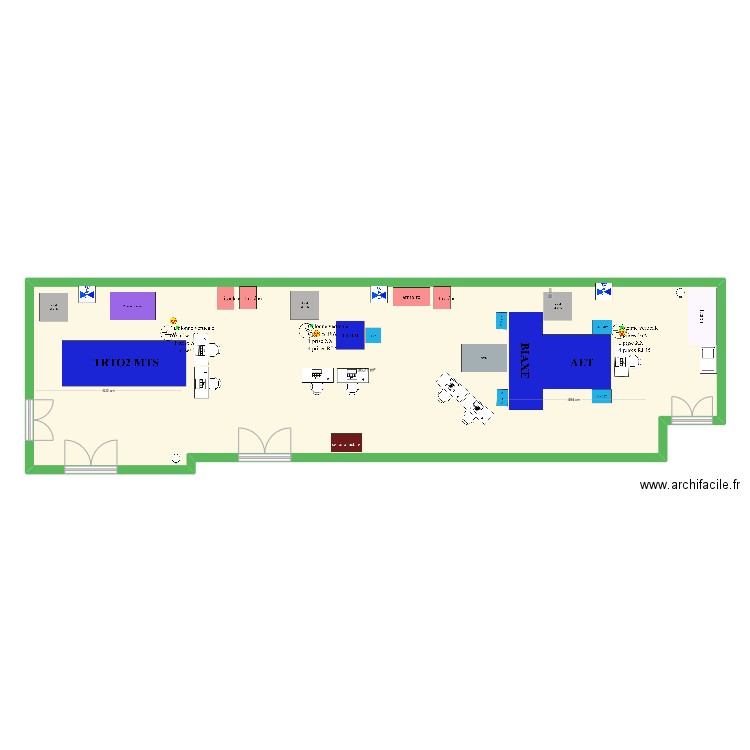 cellulemultiaxialite_v2. Plan de 1 pièce et 137 m2