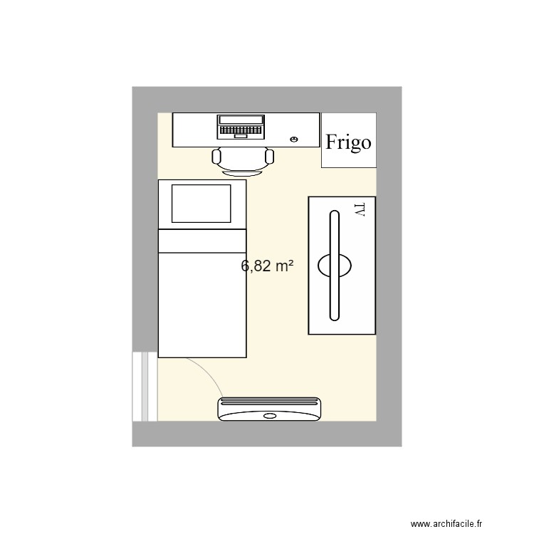 Nouveau setup. Plan de 0 pièce et 0 m2