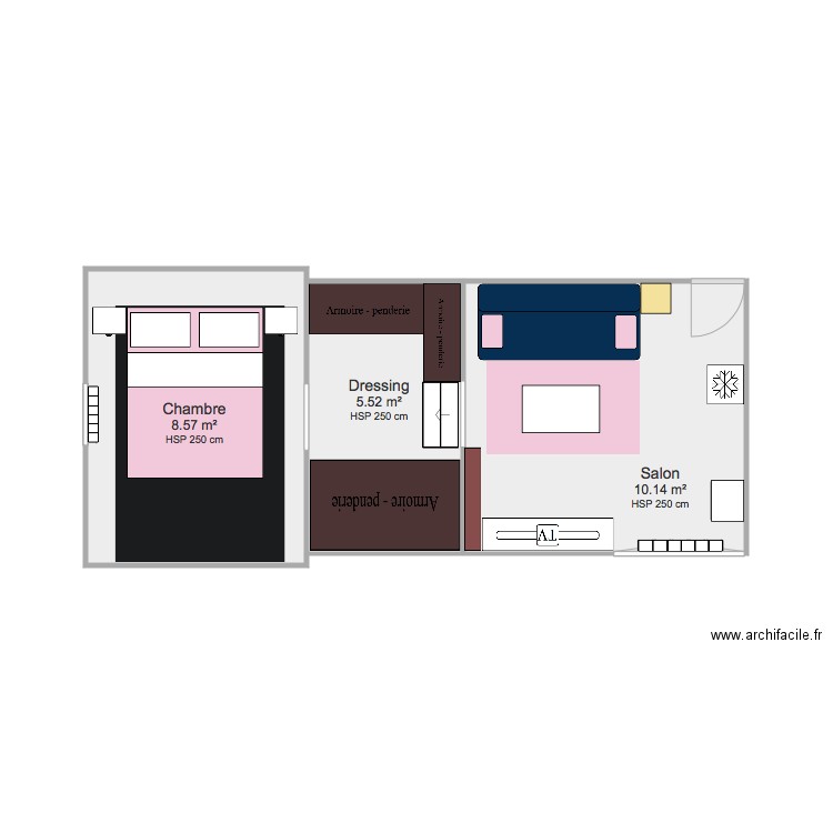 Deb room. Plan de 0 pièce et 0 m2