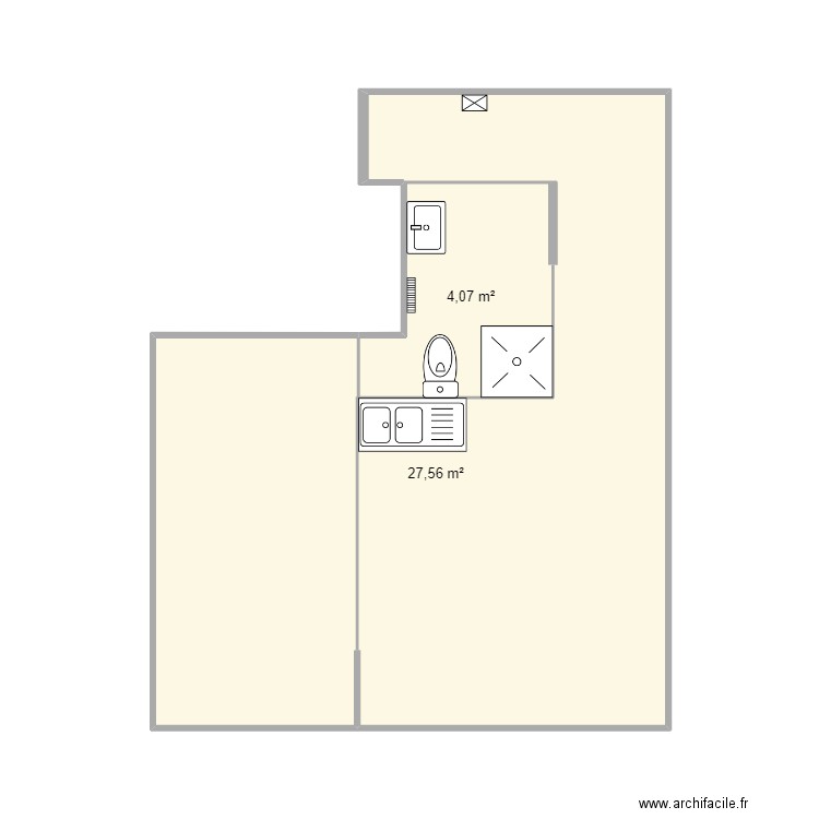 18 creuzet 2eme etage. Plan de 0 pièce et 0 m2