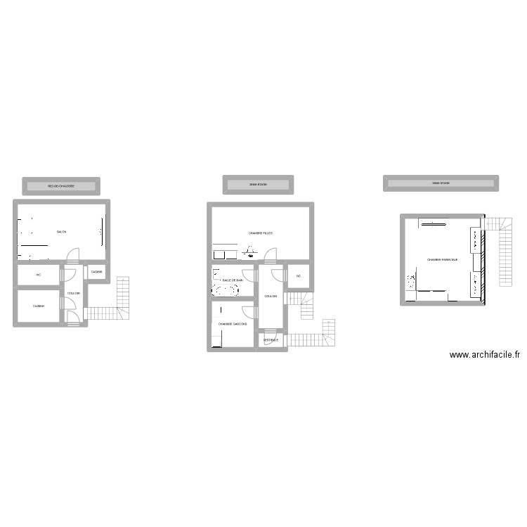 ST93. Plan de 15 pièces et 124 m2