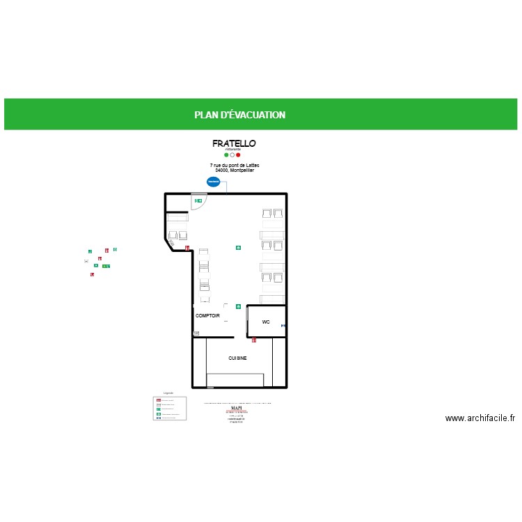     consignes. Plan de 2 pièces et 968 m2