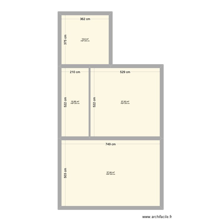 Lisbonne Duplex. Plan de 4 pièces et 90 m2