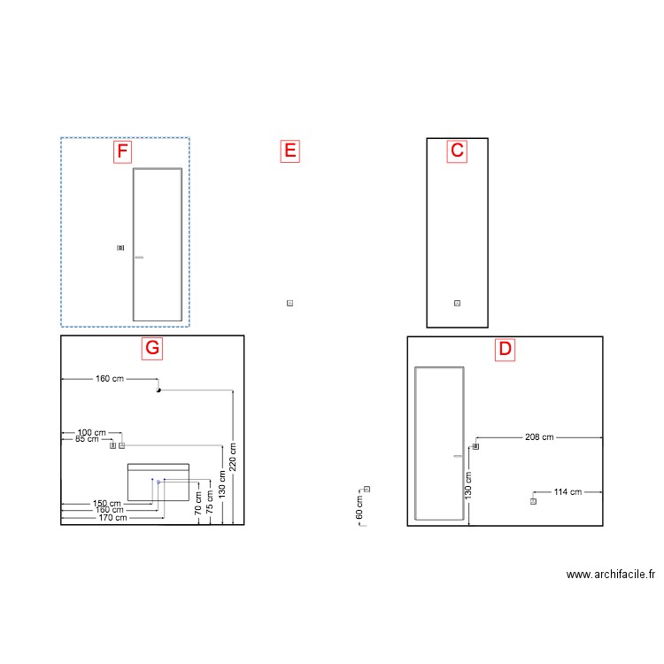 ELECTRICITE. Plan de 0 pièce et 0 m2