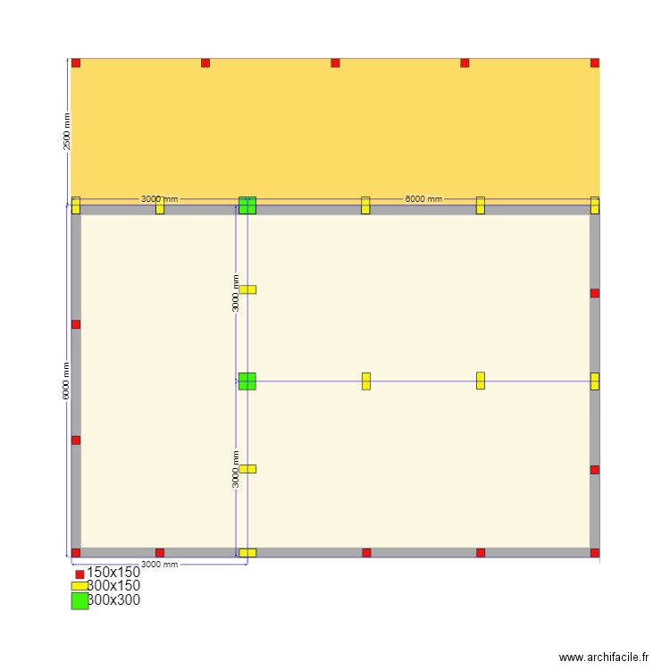 Ольга 1 Сваи. Plan de 2 pièces et 70 m2