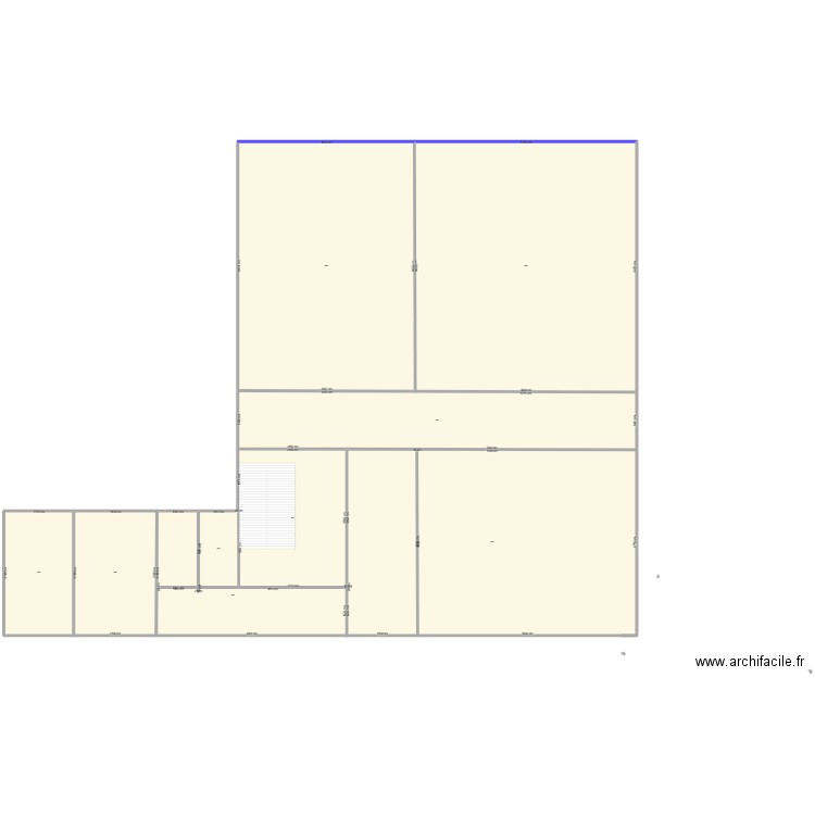 pfarhuss rdc. Plan de 9 pièces et 2031 m2