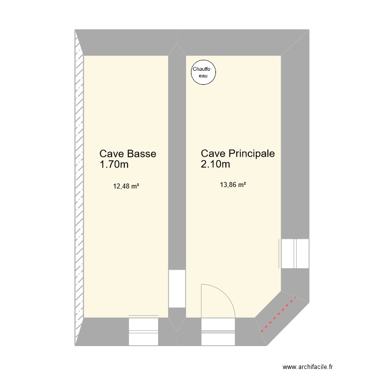 Maison Marbeau Chatillon. Plan de 18 pièces et 242 m2