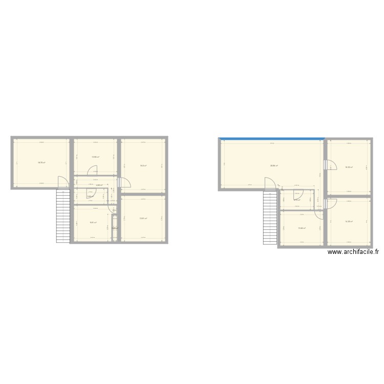 ALLAUCH. Plan de 13 pièces et 160 m2