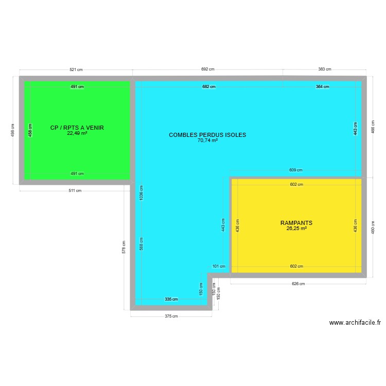 LHOPITEAU . Plan de 14 pièces et 237 m2