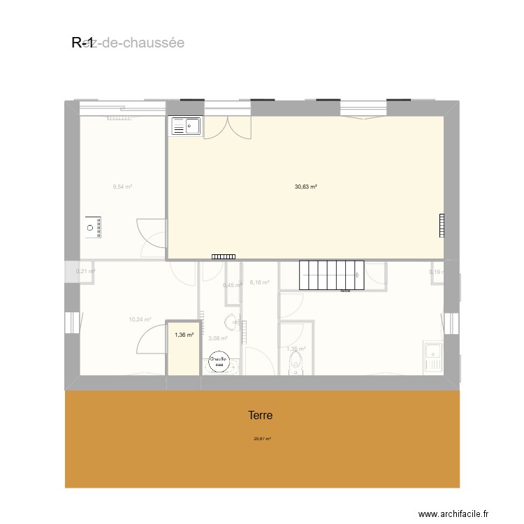 NERISSON. Plan de 12 pièces et 103 m2