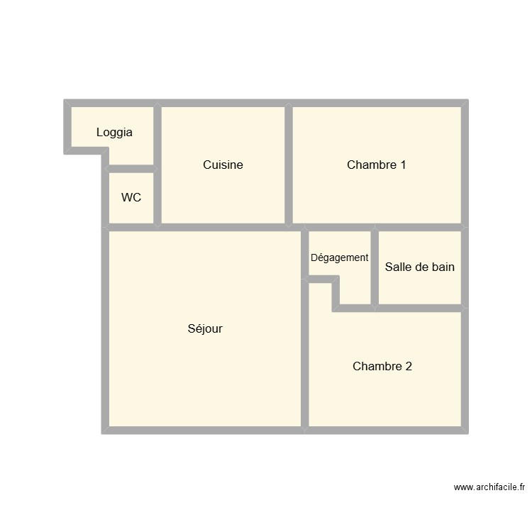 2502 CLEMENT. Plan de 8 pièces et 24 m2