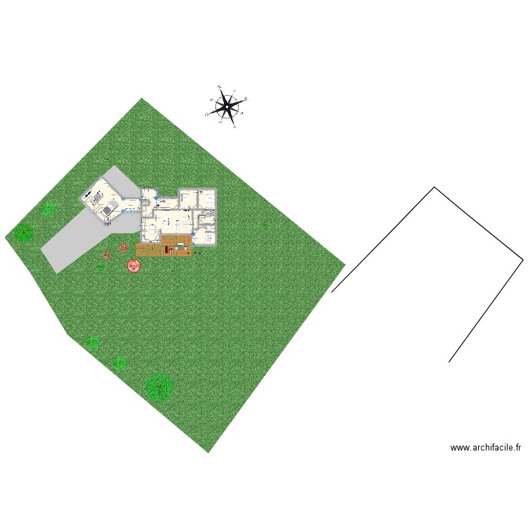 2000 3. Plan de 11 pièces et 212 m2