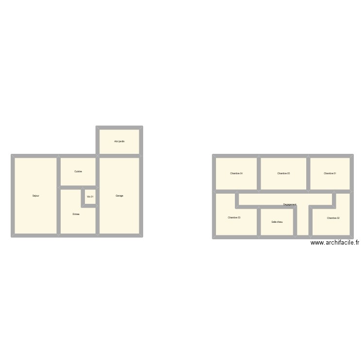 350602203. Plan de 13 pièces et 123 m2