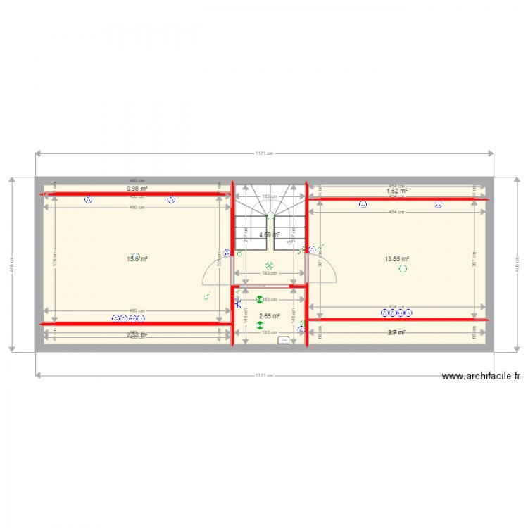 plan esbly base comble elec. Plan de 0 pièce et 0 m2