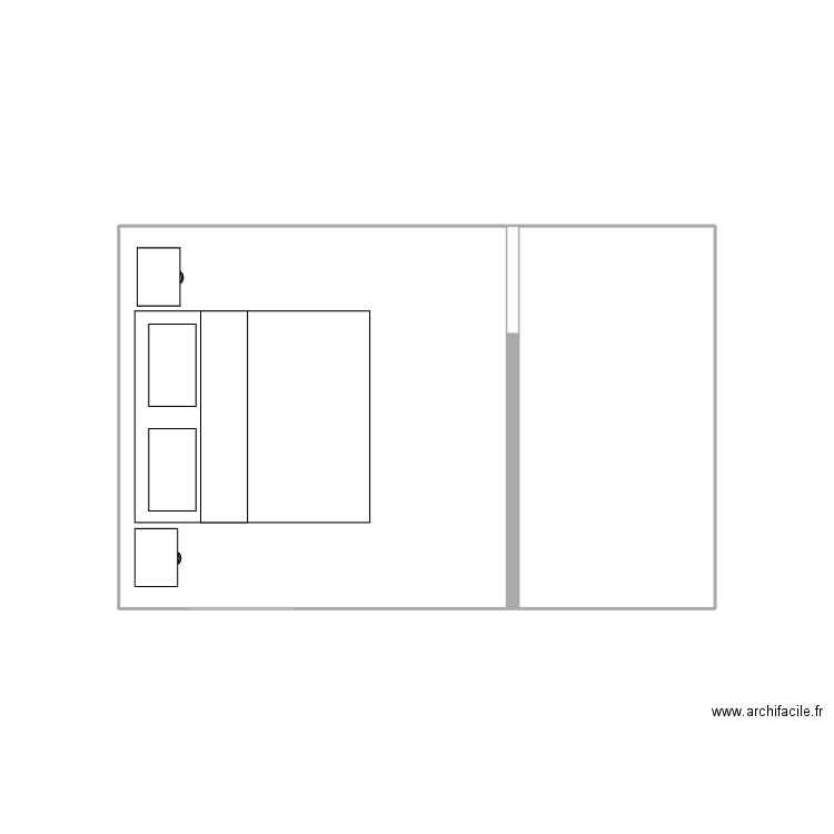 Walk-in. Plan de 0 pièce et 0 m2