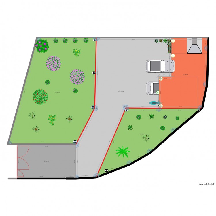 villa delle rose 33. Plan de 0 pièce et 0 m2