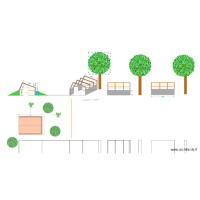 DP3/PLAN EN COUPE - construction d'un abri de jardin